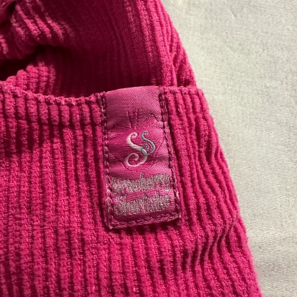 Strawberry Shortcake - Vintage - Pink Kids Corduroy Pants - Picture 3 of 6